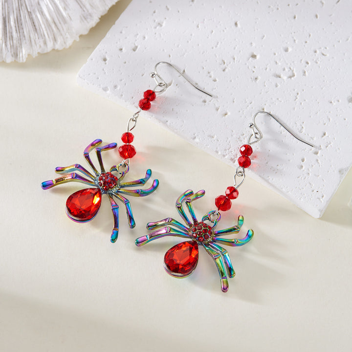 Halloween creative spider earrings halloween gifts