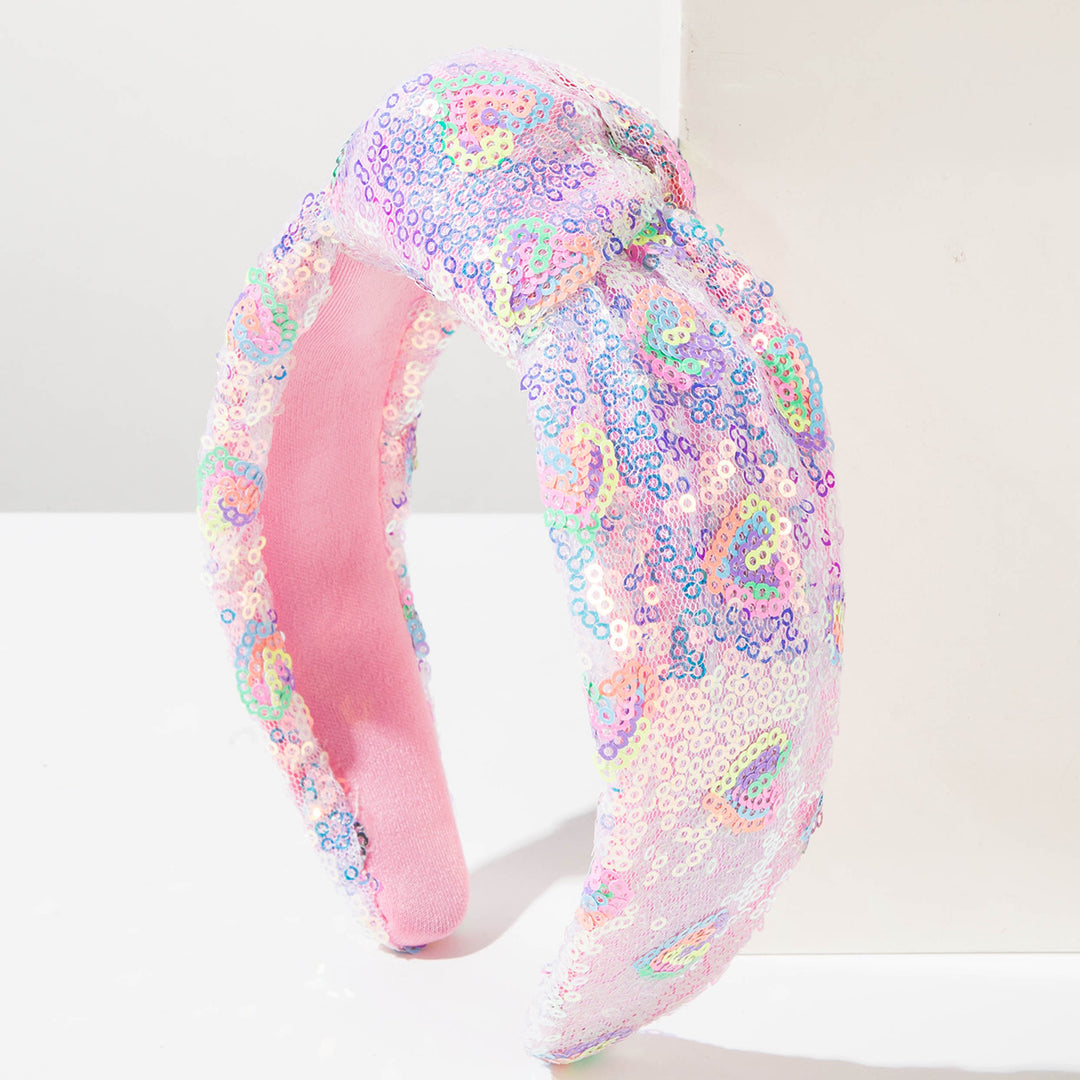 Valentine's day Colorful sequins sparkling Headband
