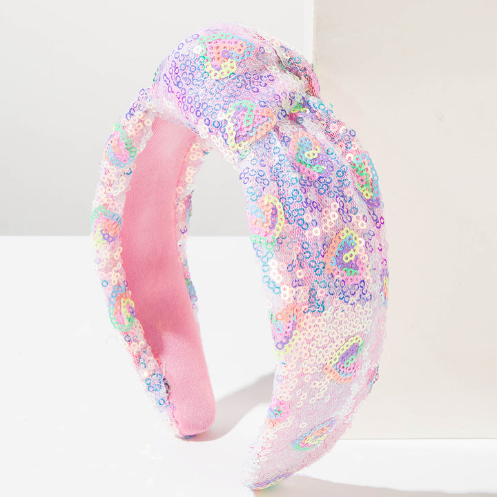 Valentine's day Colorful sequins sparkling Headband