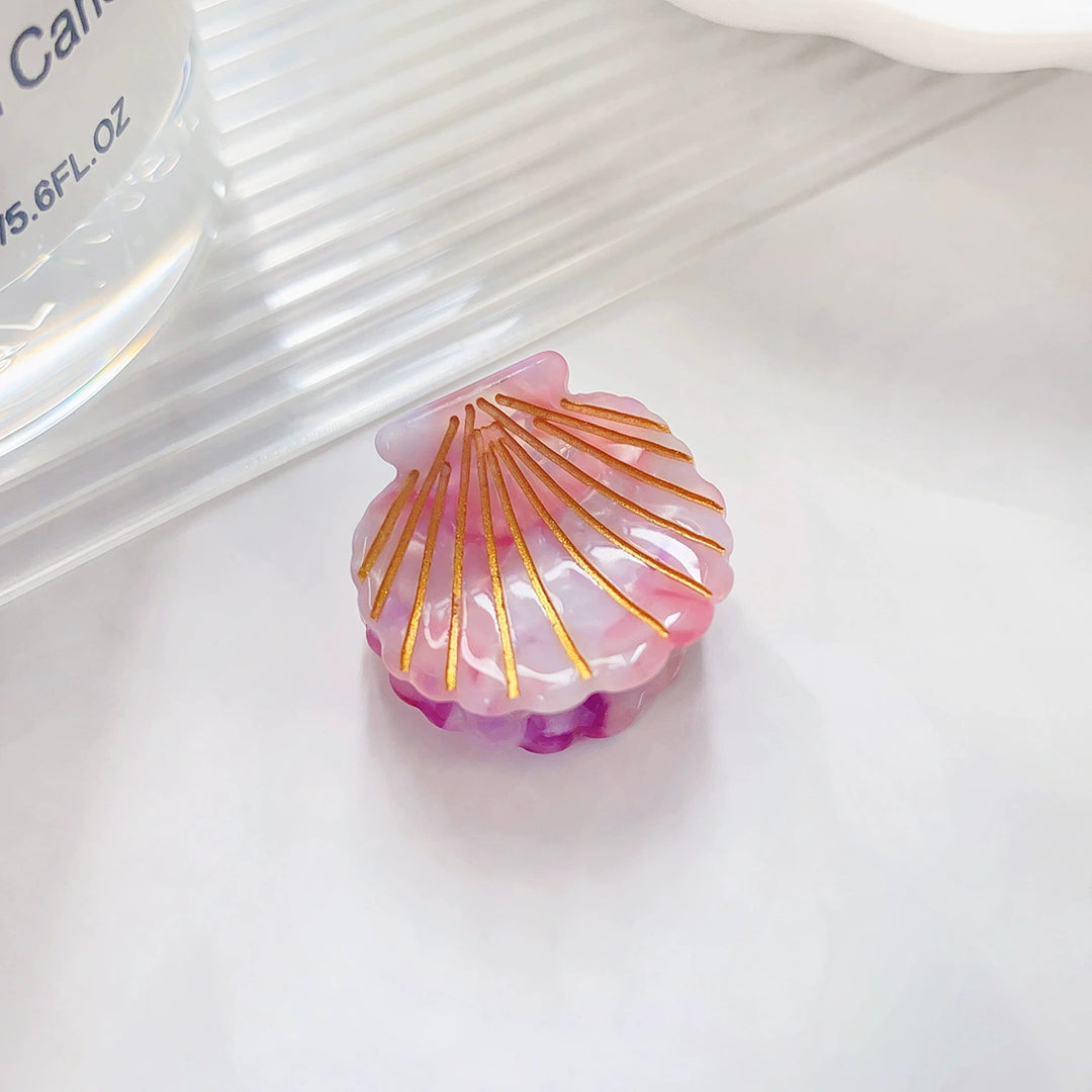 Seaside Shell shape mini hair clip