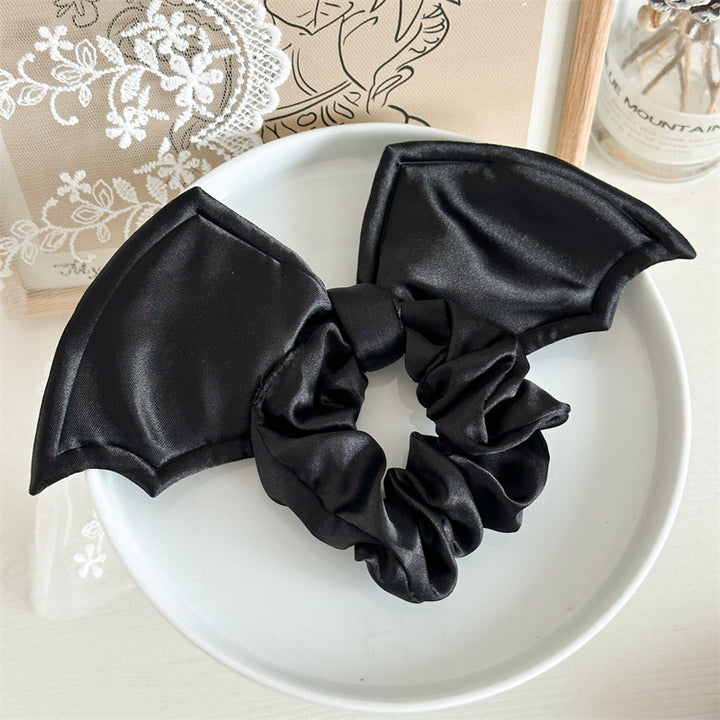 Halloween Hair Accessories Party Bat Bow Intestine Hair Ring