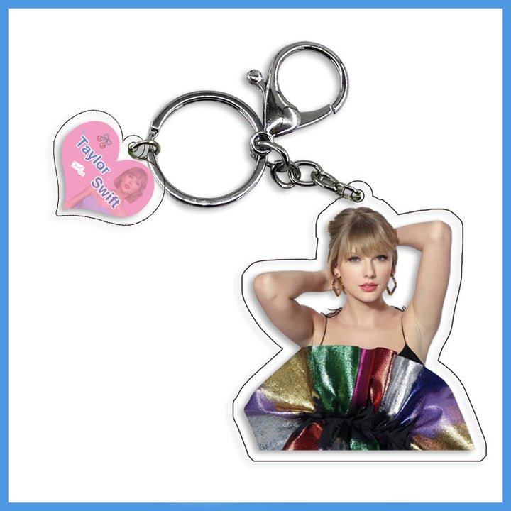 Taylor Swift pendant keychain Swiftie gifts