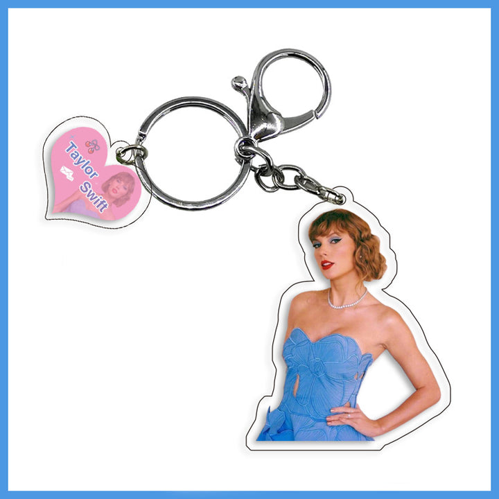 Taylor Swift pendant keychain Swiftie gifts