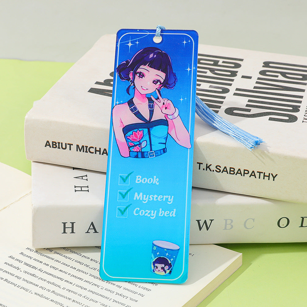 KPOP demon hunters Acrylic bookmarks student gifts