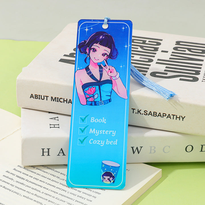 KPOP demon hunters Acrylic bookmarks student gifts