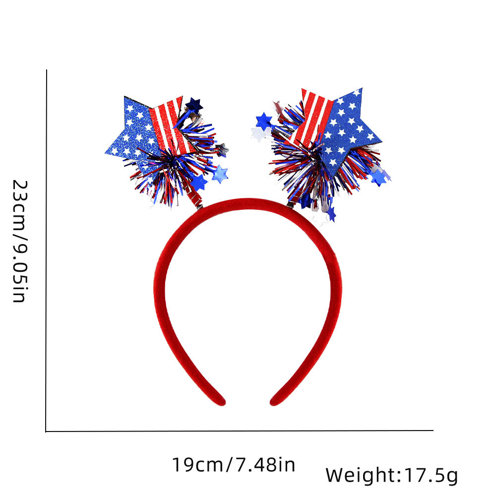 4th of July patriotic headband for kids&adults
