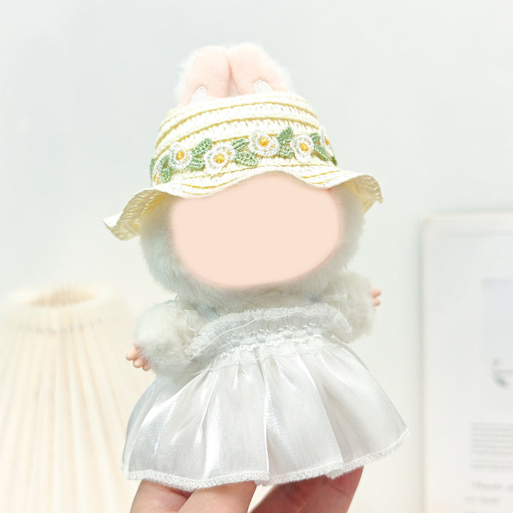 Labubu Pearlescent princess mesh dress dolls clothes