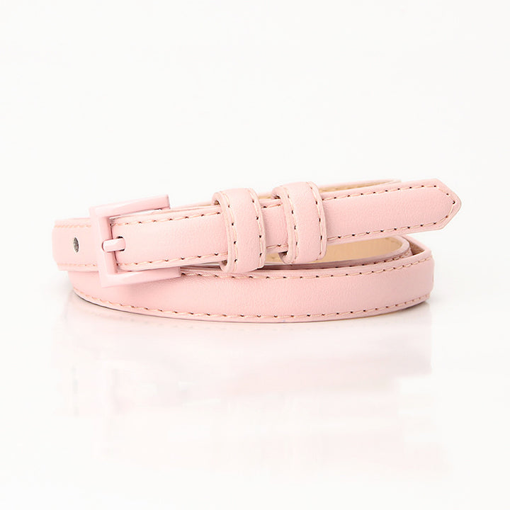 Summer fashion dopamine color women's thin belt