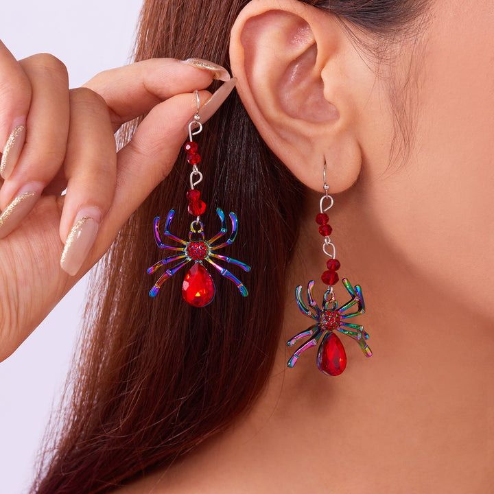 Halloween creative spider earrings halloween gifts