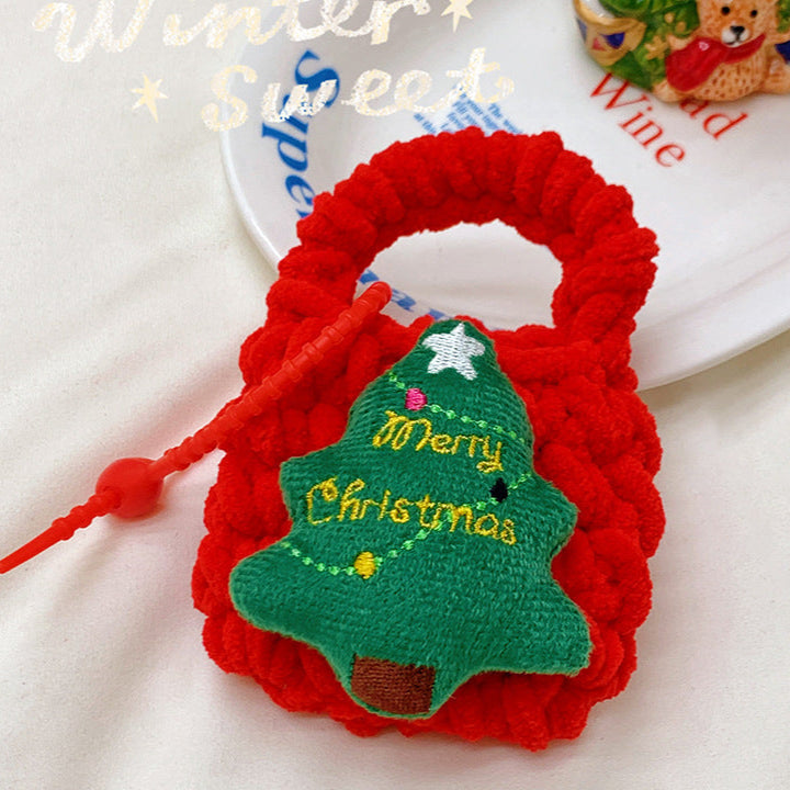 Christmas mini Coin Purse Storage Bag Pendant Gift