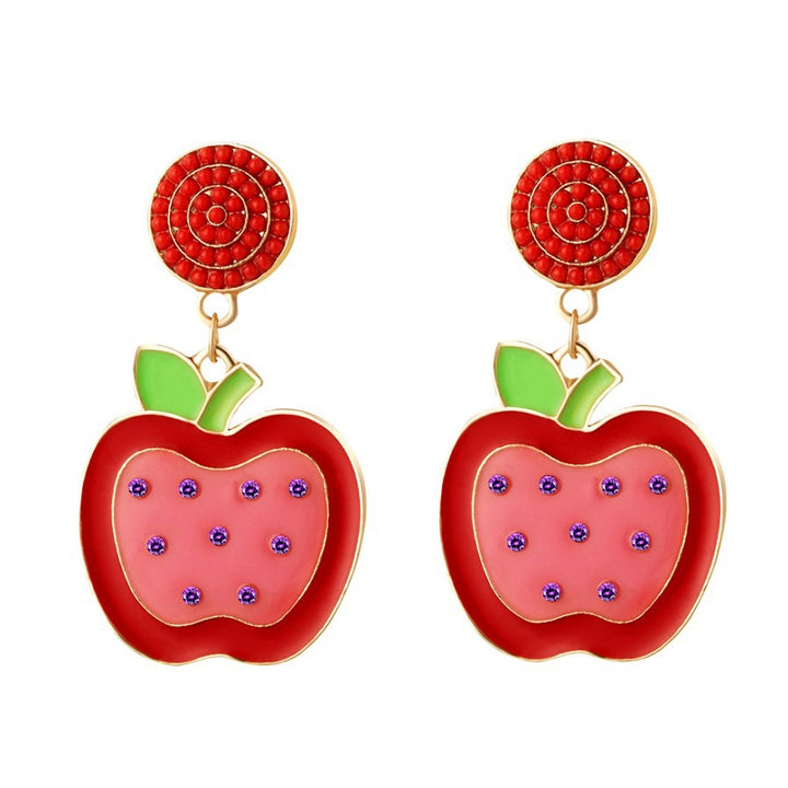 Back to school Teacher candy color earrings Teacher's Day gift
