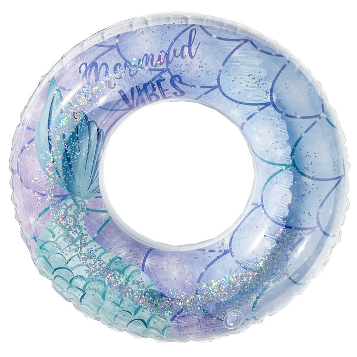 Sequin Mermaid swim ring Pool Float