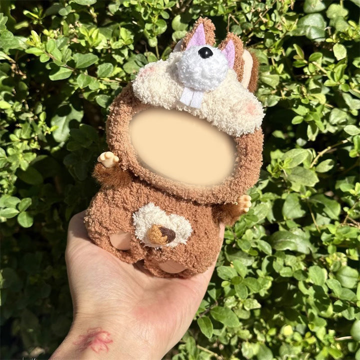 Handmade Crochet Cartoon characters Labubu outfit