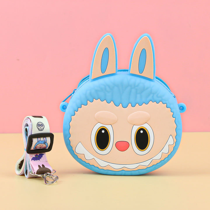 Labubu cute silicone crossbody bag labubu gift