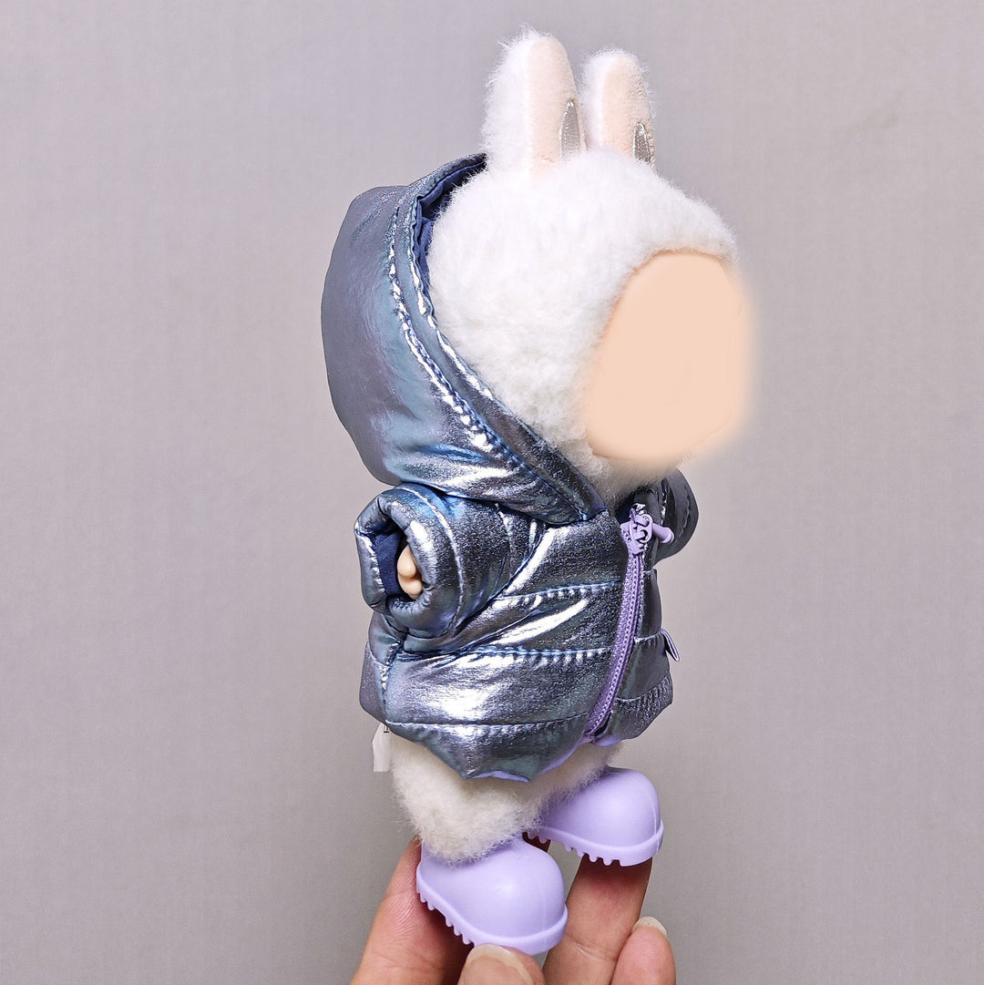 17cm dolls warm down jacket doll clothes