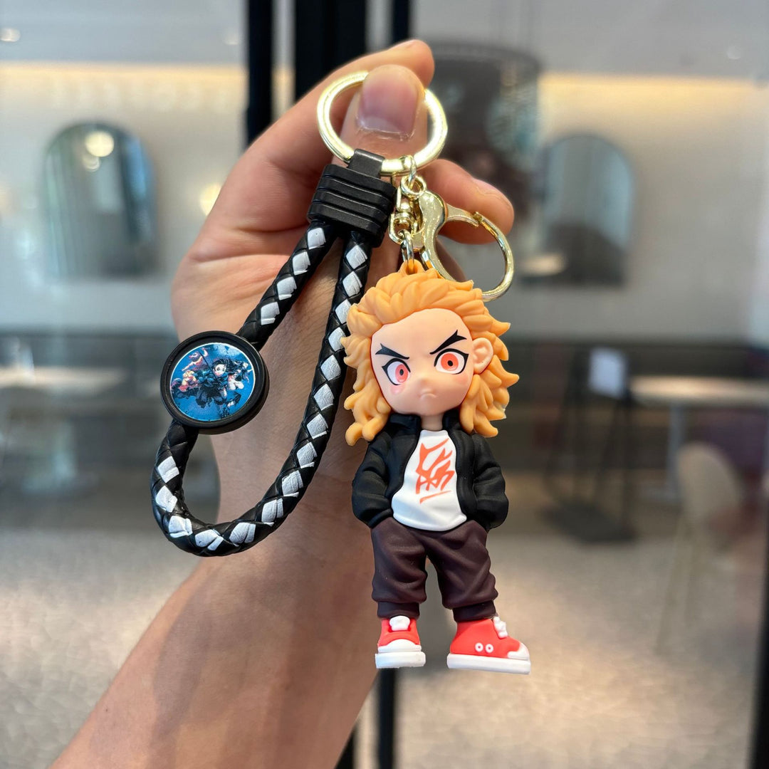 Demon Slayer: Kimetsu no Yaiba characters dress-up keychain