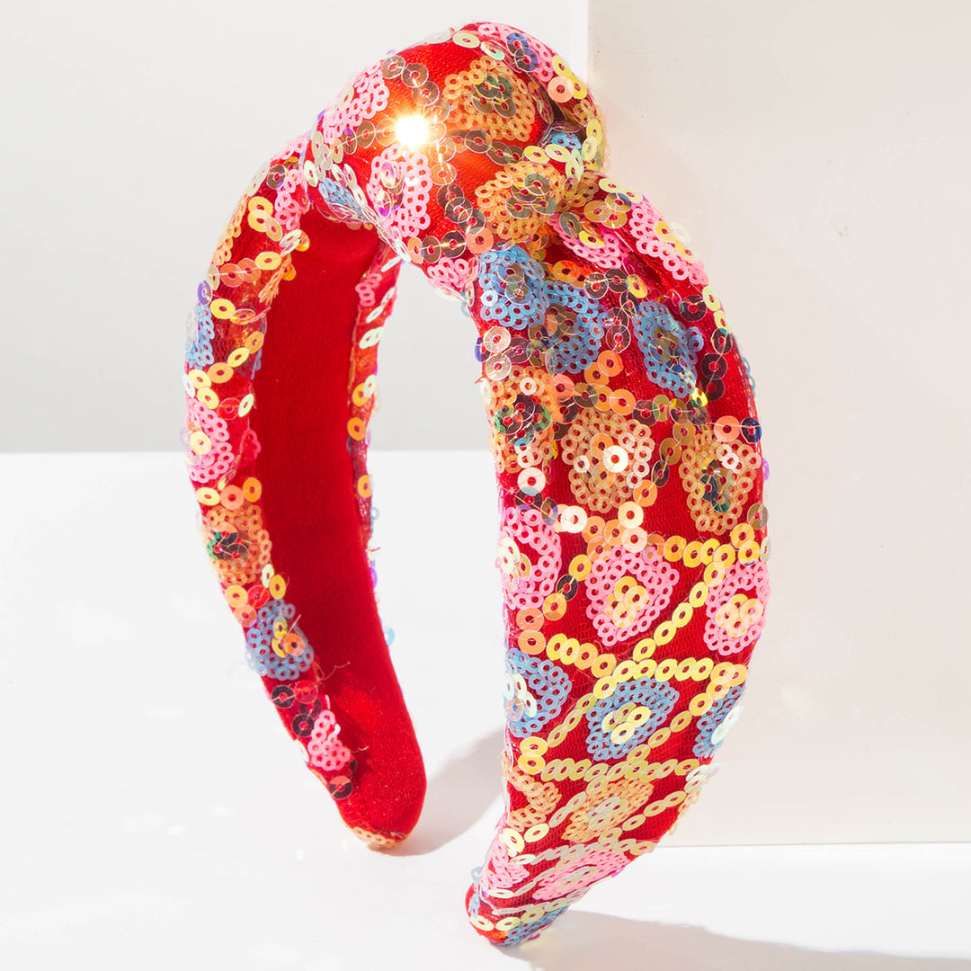 Valentine's day Colorful sequins sparkling Headband