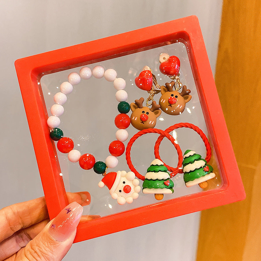 Christmas jewelry accessories 5pcs set-xmas gift