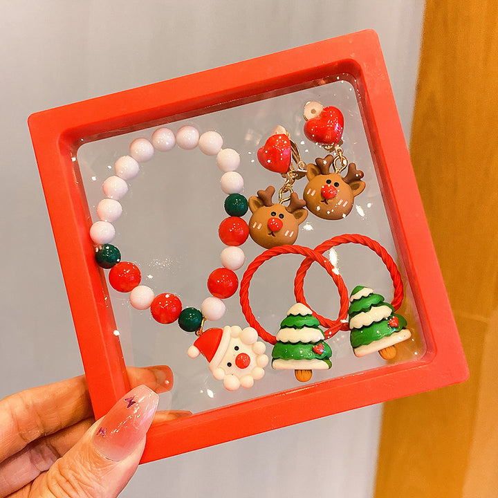 Christmas jewelry accessories 5pcs set-xmas gift