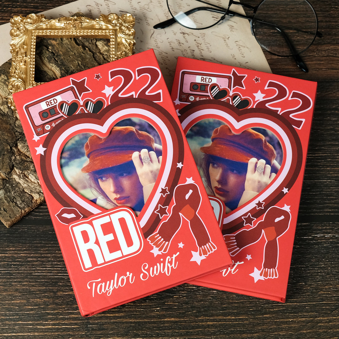 Taylor Swift album cover tri-fold portable notebook hand ledger