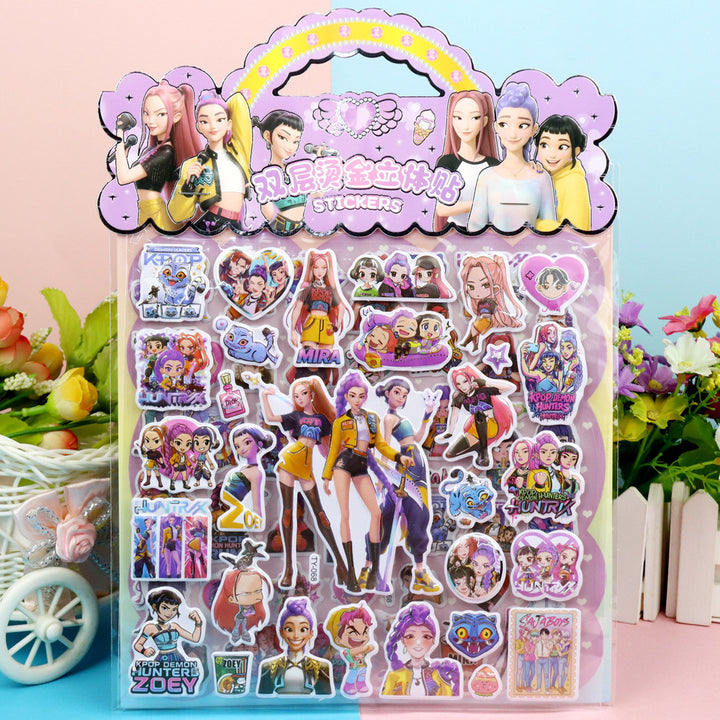 KDH K-pop inspired 3D Bubble Stickers