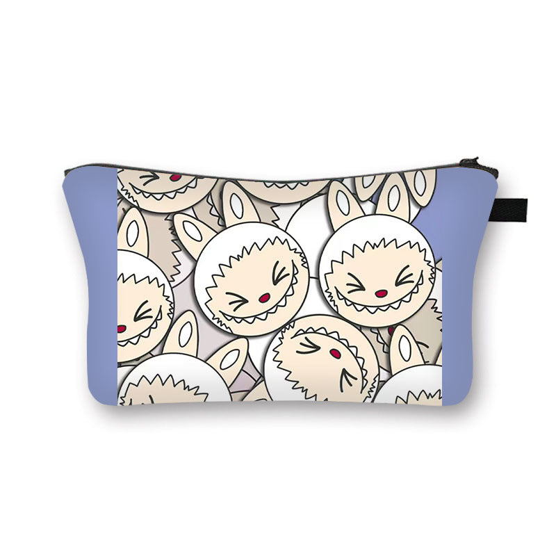 Labubu cosmetic bag portable toiletry bag