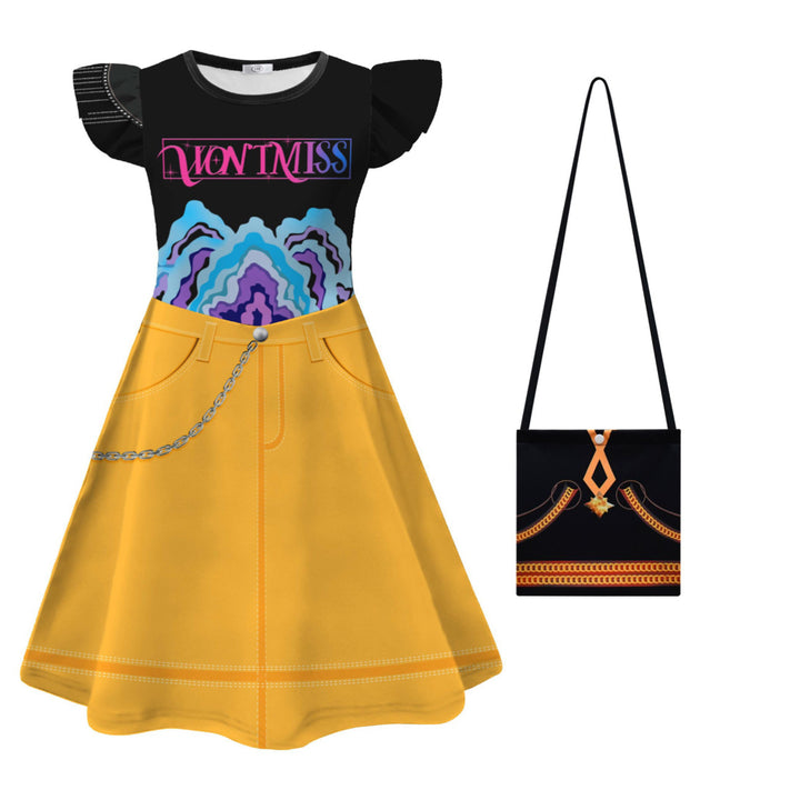 KDH K-pop inspired twirl dress for girls