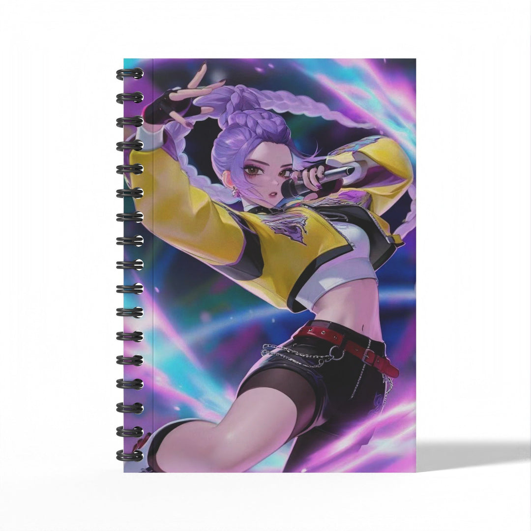 Kpop Demon Hunters coil notebook