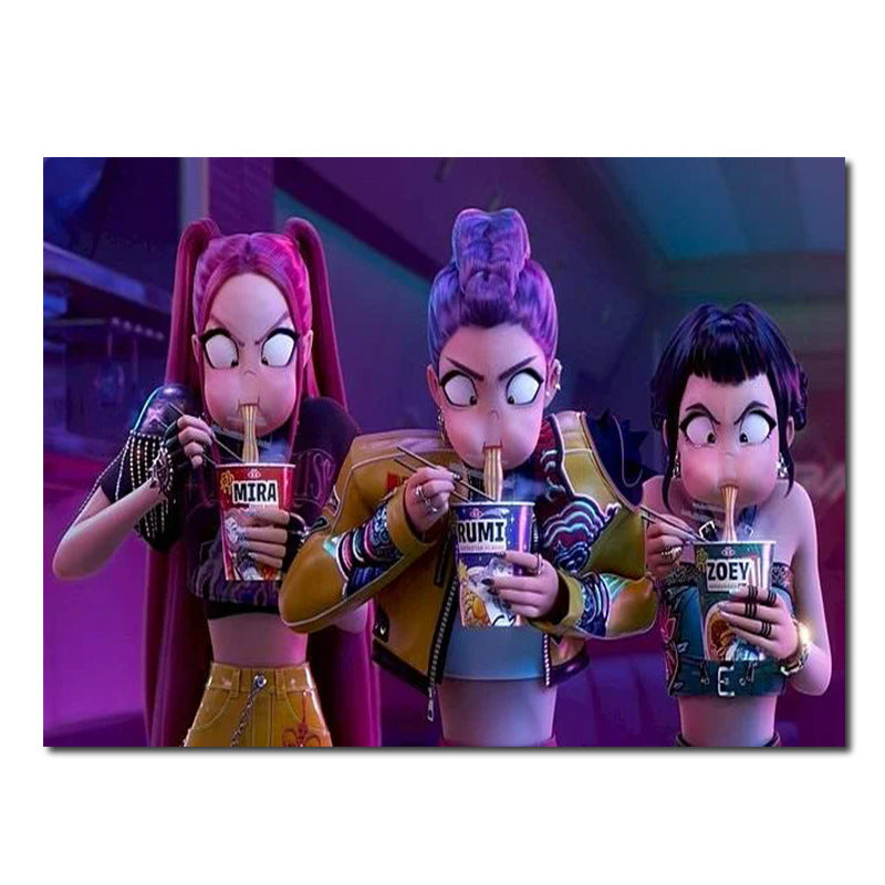 K-pop Demon Hunters Printed posters