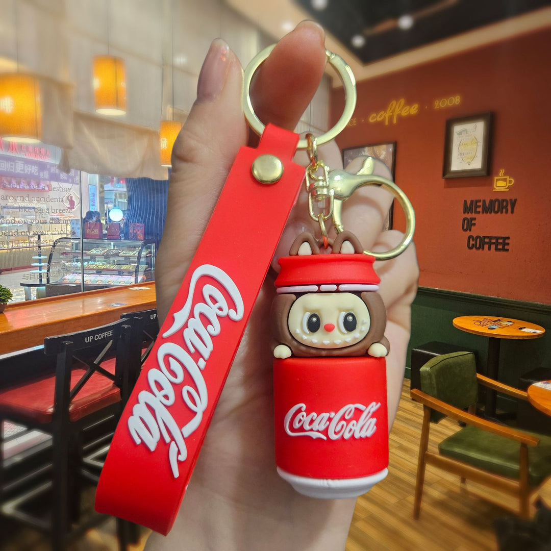 Labubu cola Keychain Bag Pendant