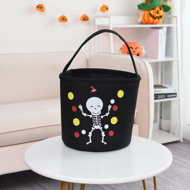 Halloween large capacity candy basket for kids