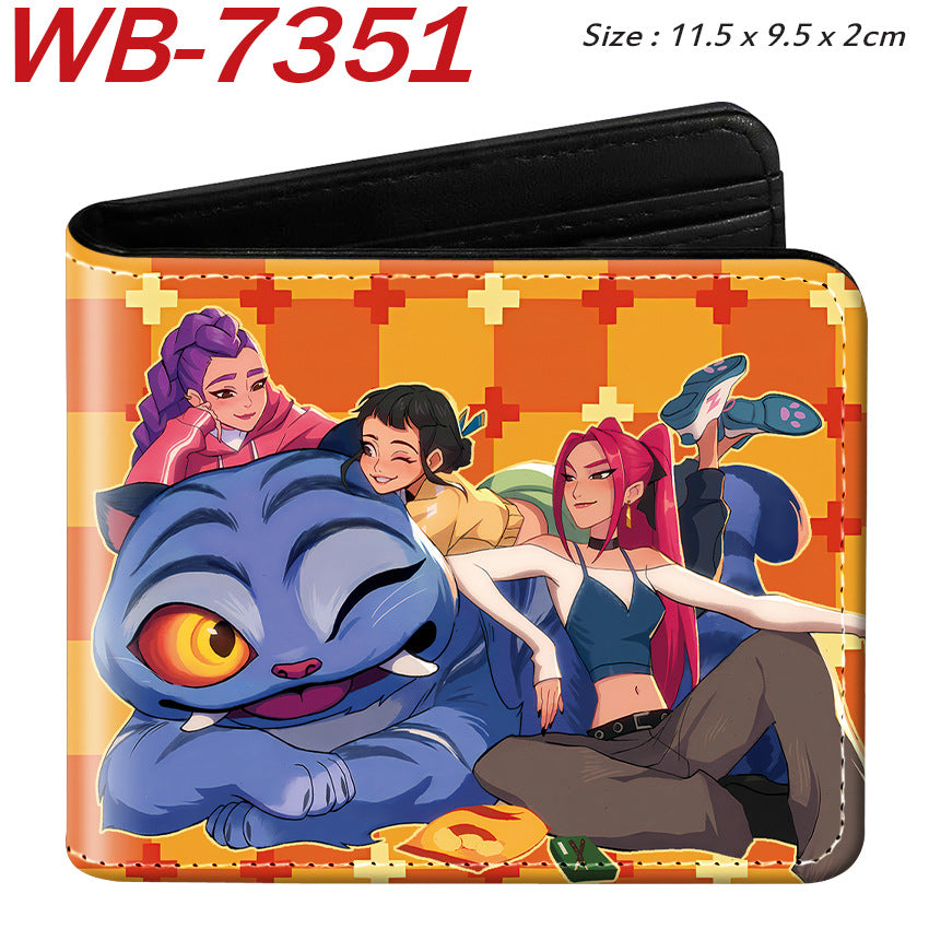 KDH K-pop inspired PU Bifold Wallet personalized gift