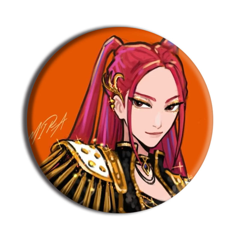K-pop Demon Hunters Inspired Badges