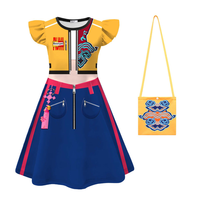KDH K-pop inspired twirl dress for girls