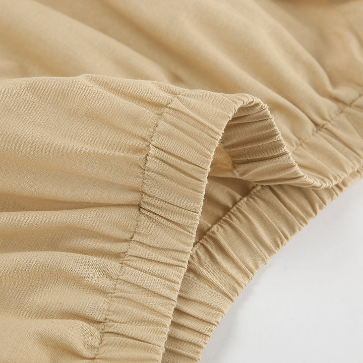 Strapless Contrast color paneled Maxi Tube Dress