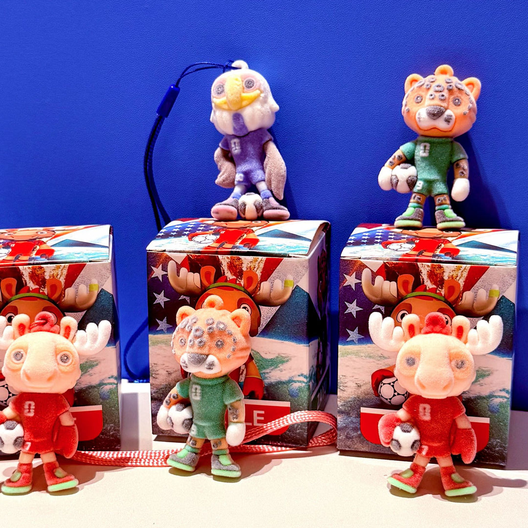 2026 FIFA World Cup mascots dolls pendant  souvenir Blind Box-12pcs