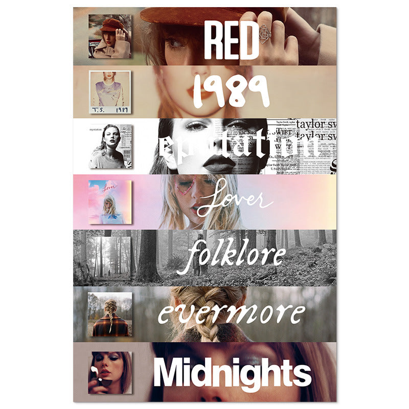 Taylor Swift album cover poster Swiftie gifts