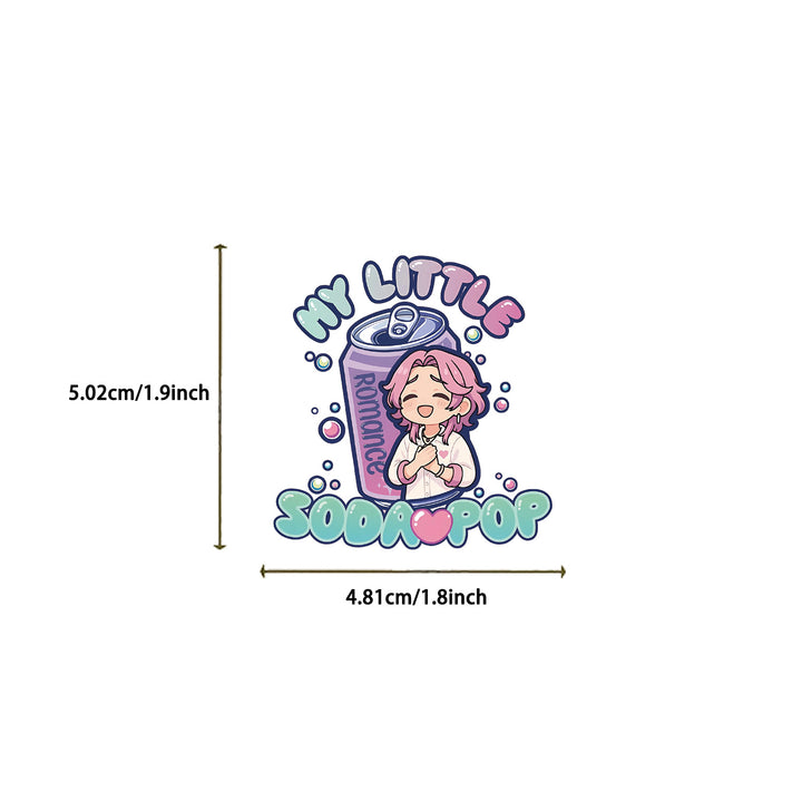 KDH K-pop inspired Waterproof Stickers Pack of 60