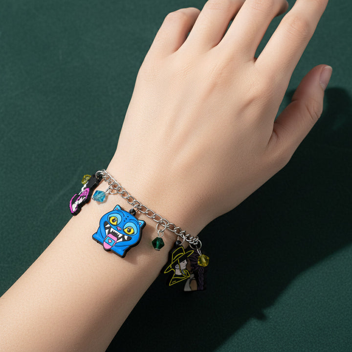 Kpop Demon Hunters beaded alloy bracelet