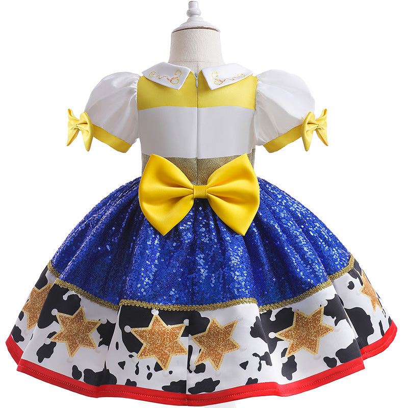 Toy Story Jessie cosplay dress performance birthday dress