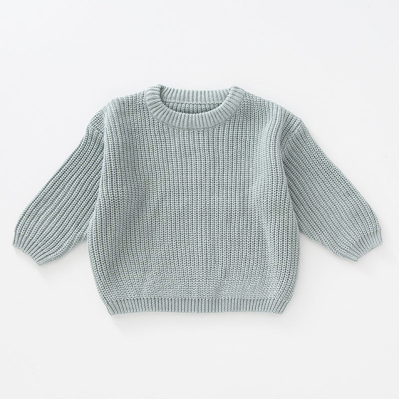 Hand Embroidered Personalized Name Baby Kids Sweater