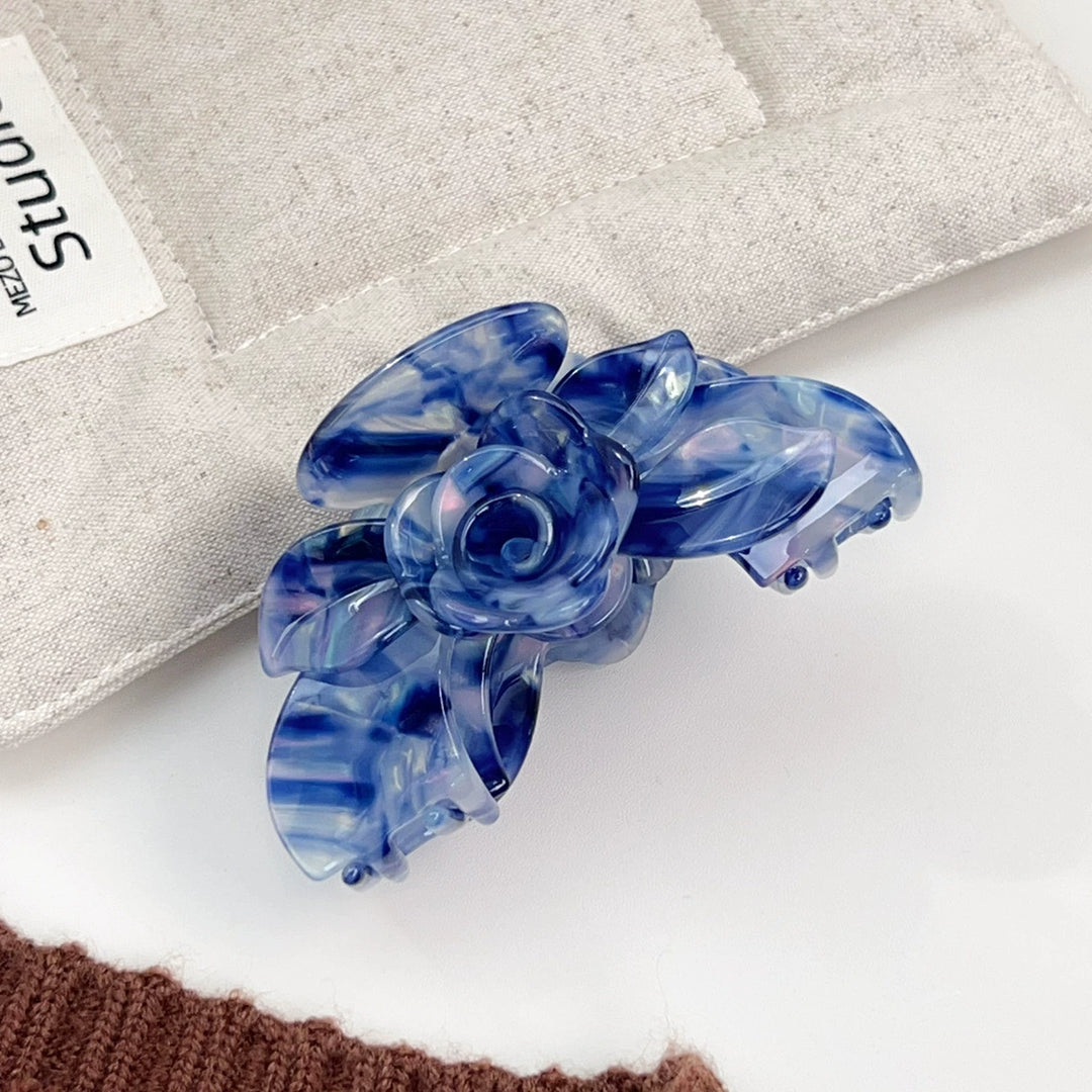 Rose flower hair claw clip Premium Durable Acetate Hair Claws