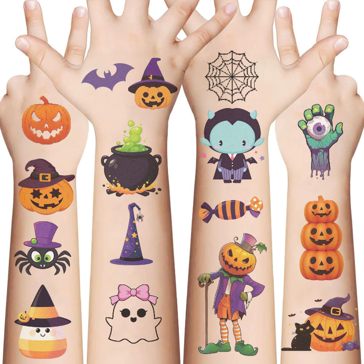 Halloween Temporary Tattoo Stickers for Kids-10 Sheets