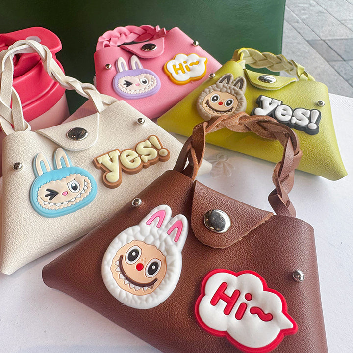 Labubu small Headphone bag mini coin bag