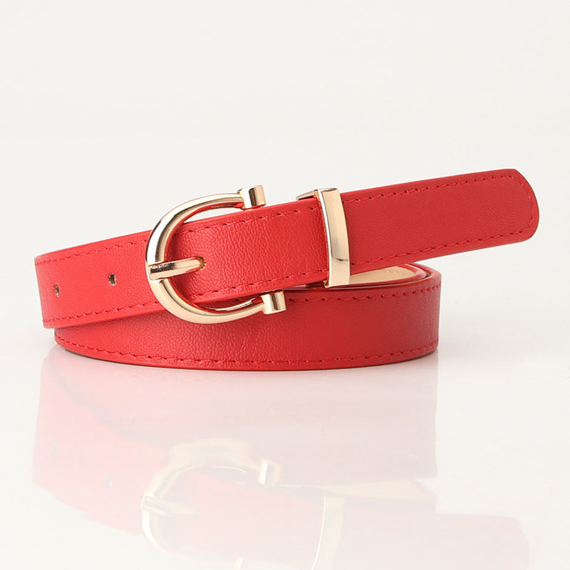Women's fashion belt clothing deco belt
