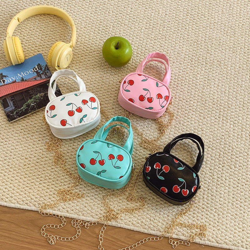 Mini Cute Cherry-Print handbag mom&me crossbody bag