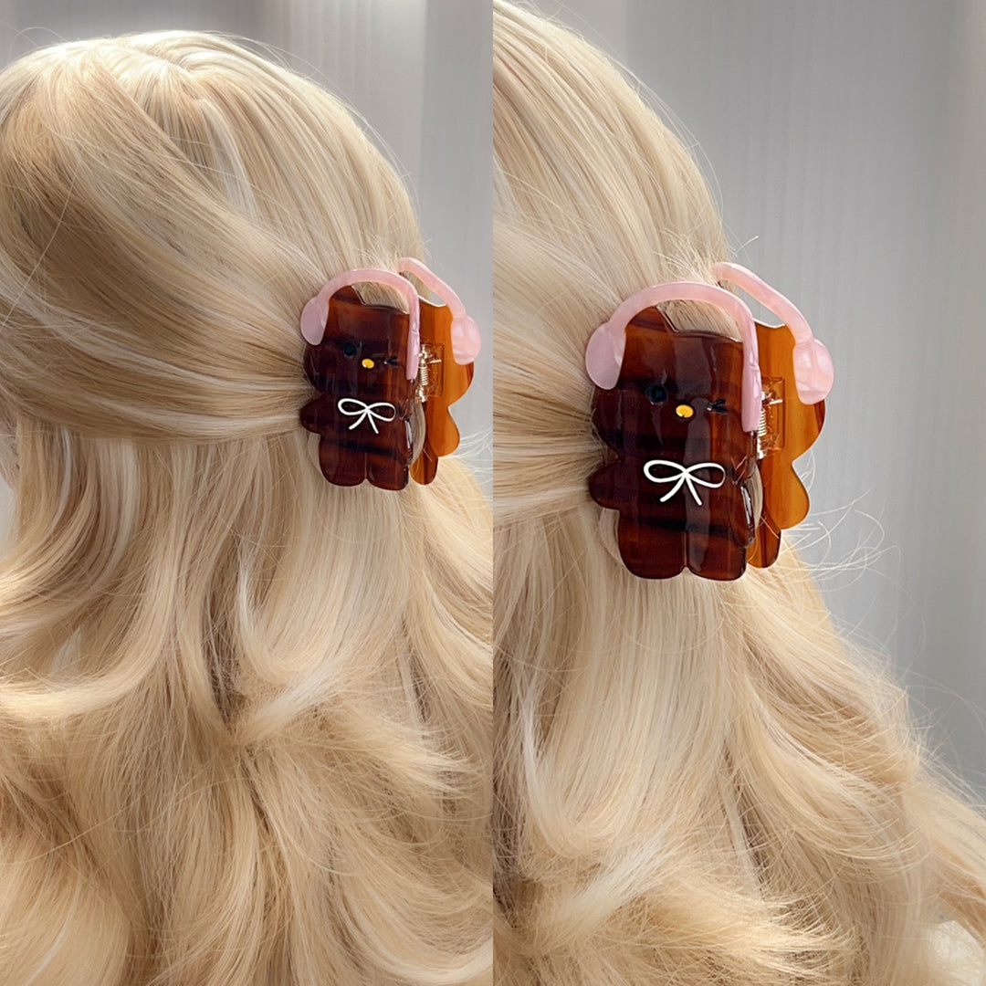 Creative cute pet hair claw clip Childish hair clip