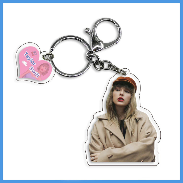 Taylor Swift pendant keychain Swiftie gifts