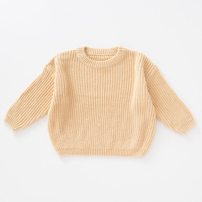 Hand Embroidered Personalized Name Baby Kids Sweater
