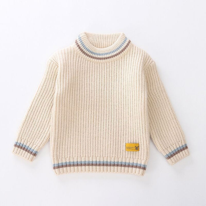 Children's knitted pullover sweater